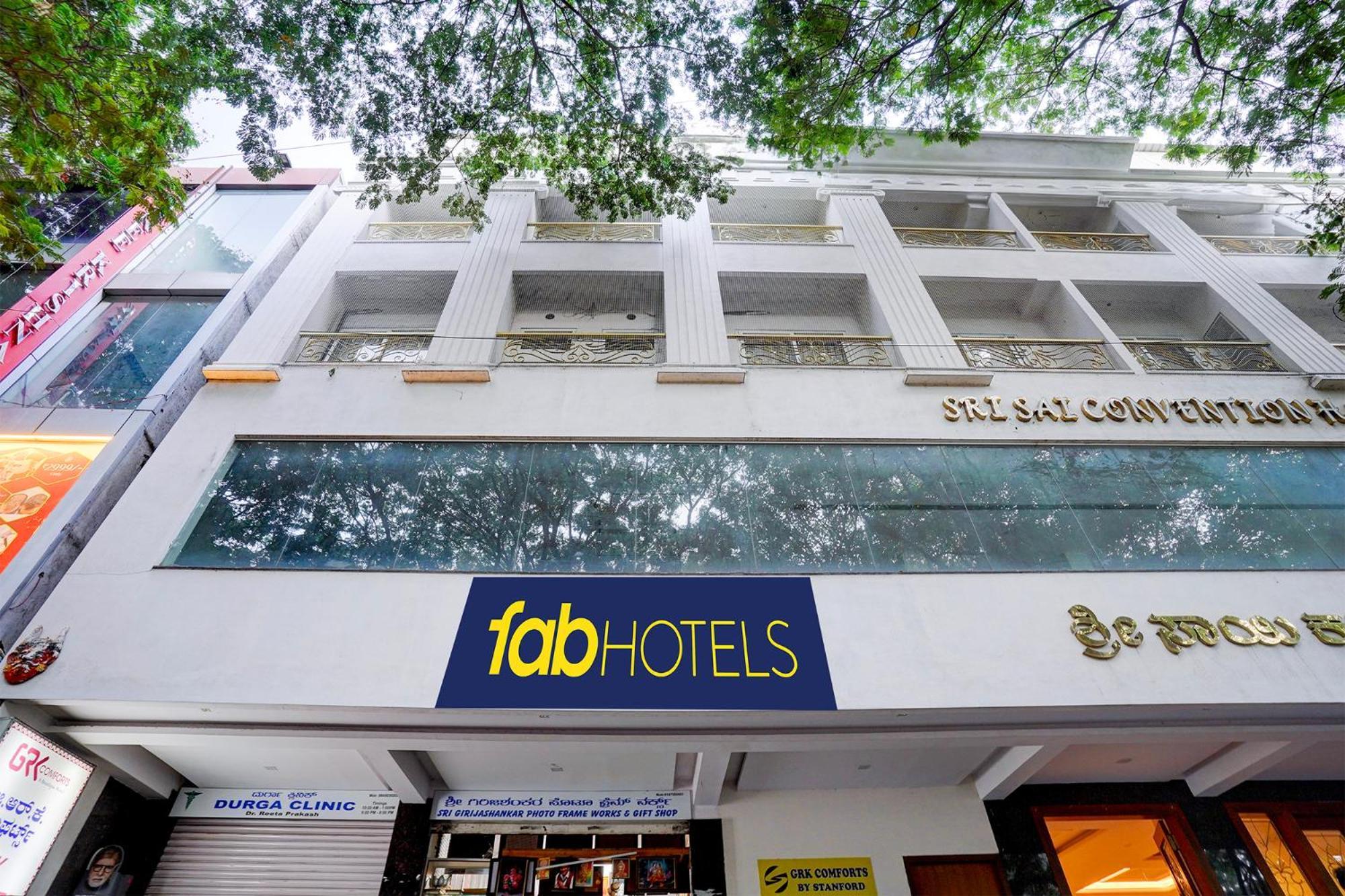 Fabhotel Grk Comforts - Jayanagar Bangalore Exterior foto